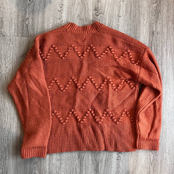 Madewell Rust Cardigan Sweater - Picture 6 of 8